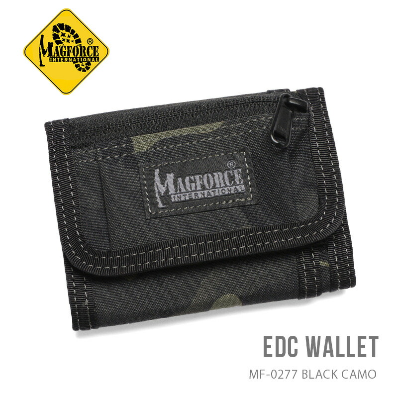 クーポンで15%OFF★MAGFORCE マグフォース MF-0277 EDC Card Wallet カードウォレット BLACKCAMO【T】
