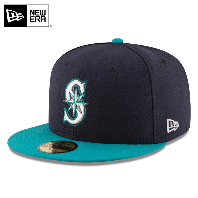 New Era ◆ Seattle Mariners シアトル マリナーズ キャップ 楽天市場】ニューエラ キャップ 59FIFTY シアトル マリナーズ