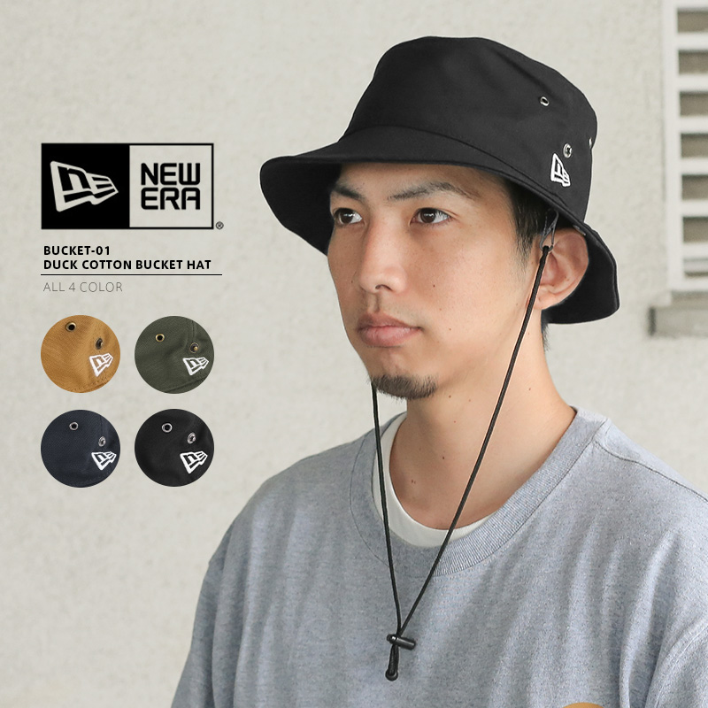 楽天市場 ニューエラ New Era ハット Bucket バケット Essential エッセンシャル 帽子 ぼうし おしゃれ 大きいサイズ アウトドア Bkt01 深め Uv ブランド シンプル 春夏秋冬 メンズ レディース 帽子屋ｏｎｓｐｏｔｚ