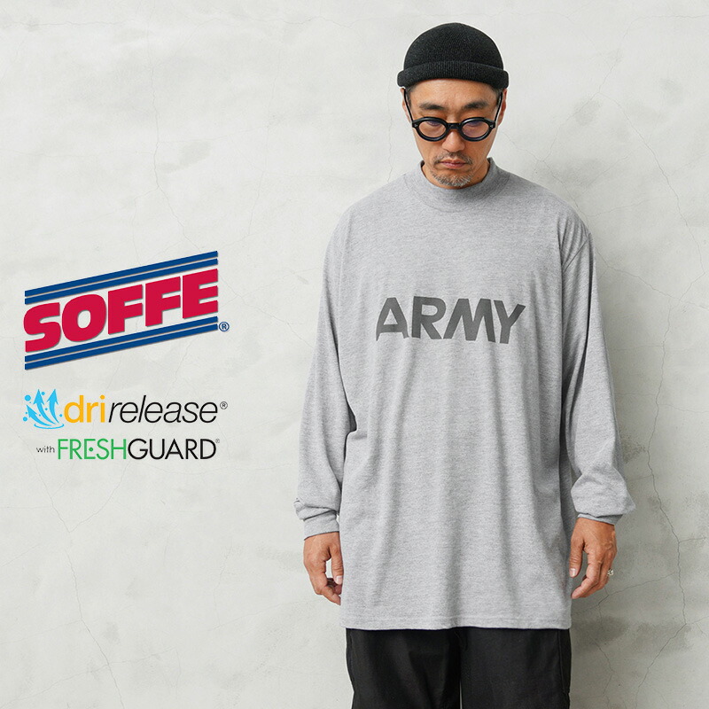 sofy Tシャツ 長袖 楽天市場】【クーポン配布中】ソフィ SOFFE 米海軍 NAVY 公式 PT 長袖