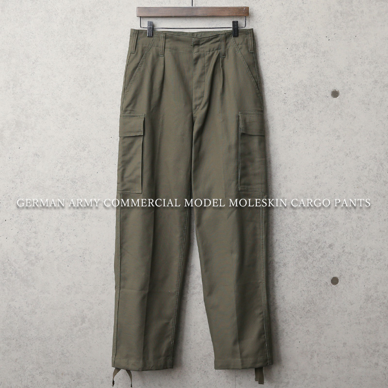 ミリタリーカーゴパンツ（ドイツ放出品） 楽天市場】ドイツ軍 モルスキン カーゴパンツ GP-002nos [6