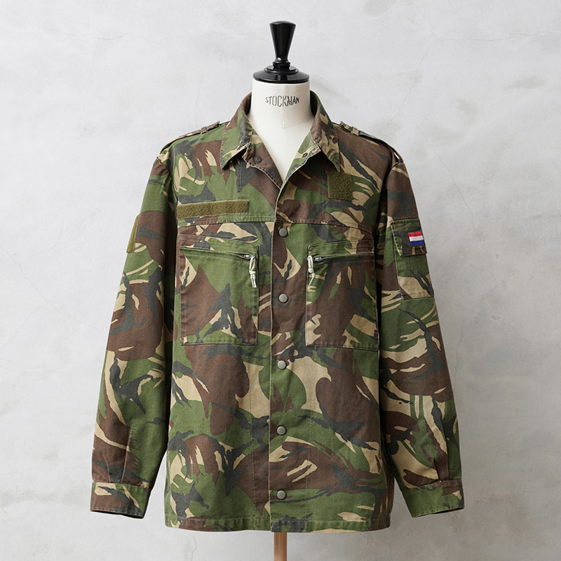 楽天市場】実物 USED オランダ軍 フィールドジャケット DPMカモ