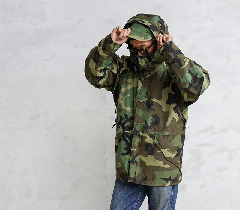 新品 デッドストック 米軍 ECWCS Gen1型パーカー ウッドランド迷彩 MILITARY 実物 新品 デッドストック 米軍 ECWCS Gen1型パーカー ウッド