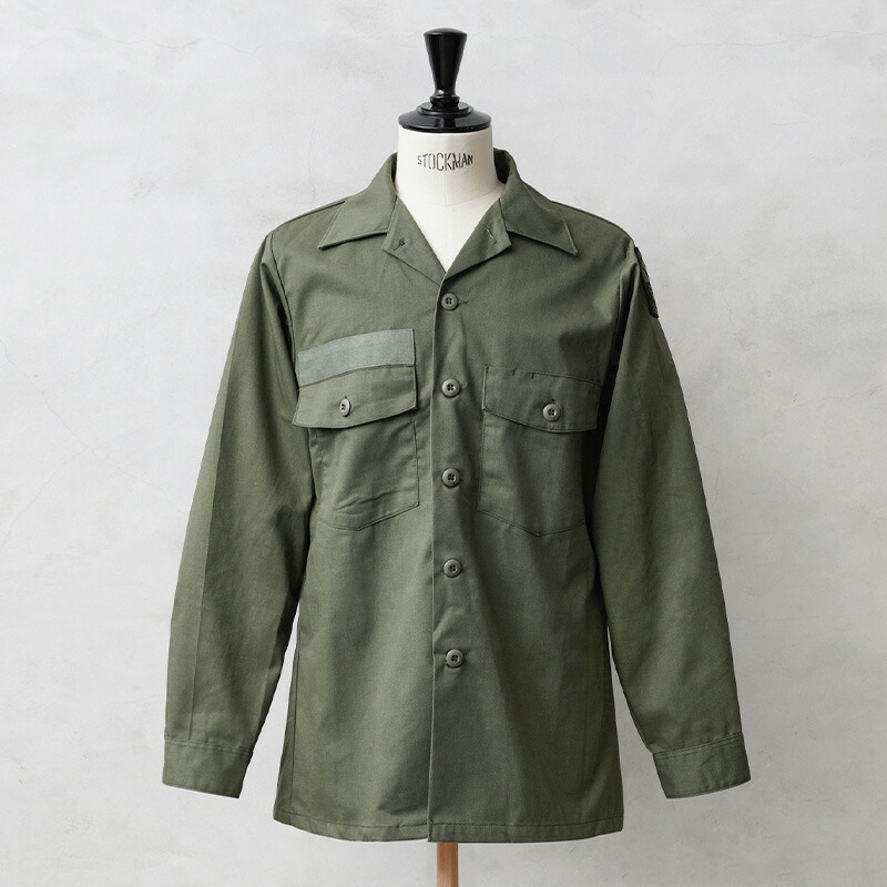 楽天市場】実物 米軍 OG-107 コットンサテン ユーティリティーシャツ