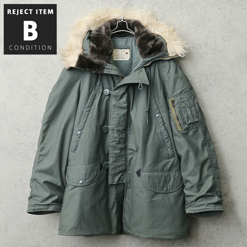 ジャケット・アウター N3B made in USA MADE IN USA製 ALPHA INDUSTRIES N3-Bジャケット ネイビー Lサ