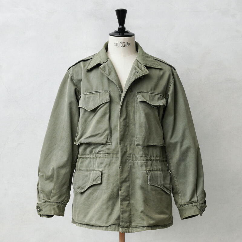 実物 USED 米軍 M-43 フィールドジャケット　34S wip_23012310_1.jpg