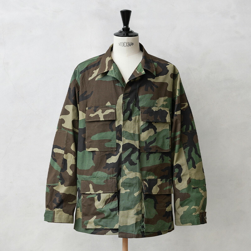 楽天市場】実物 新品 米軍 BDU WOODLAND CAMO ジャケット 後期型 