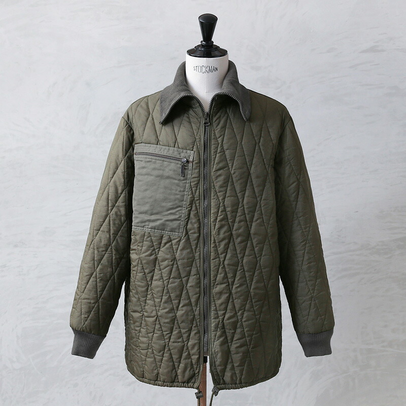 楽天市場】実物 USED ドイツ軍 キルティングライナー ジャケット