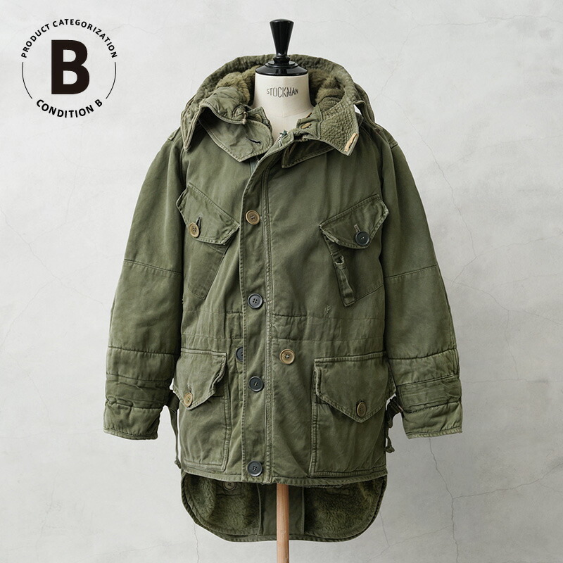 楽天市場】希少 実物 USED イギリス軍 MIDDLE PARKA（ミドル