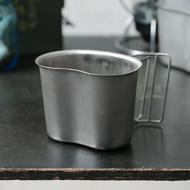 楽天市場】米軍 キャンティーンカップ ステンレス USED EE743UNカン