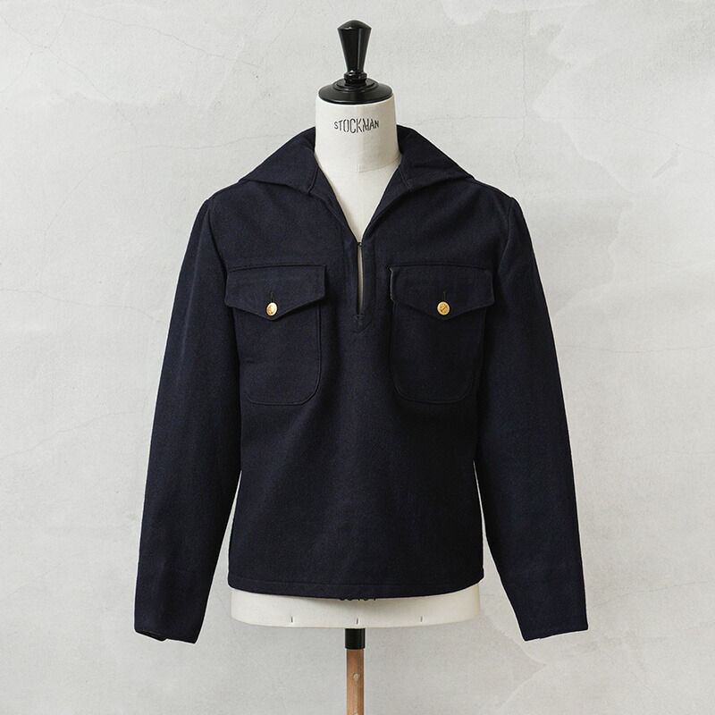ビンテージ　2008年　ミリタリー　フリース　ジャケット　US NAVY　S-L 米軍 1940's 初期型 U.S.NAVY ZIP デッキジャケット 日本製