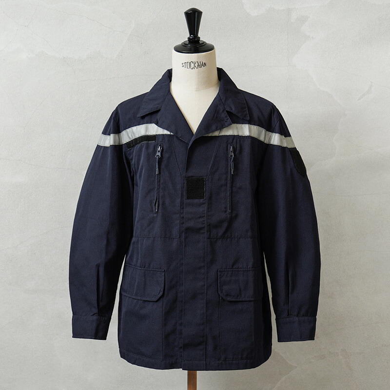 楽天市場】オランダ軍 ファイヤーマンジャケット ネイビー USED