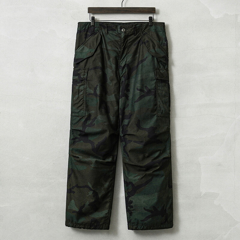 実物 新品 デッドストック 米軍 M-65フィールドカーゴパンツ DARK WOODLAND CAMO / 製品染め【クーポン対象外】【I】｜ミリタリー メンズファッション アメカジ ウッドランドカモ M65 カジュアル ボトムス