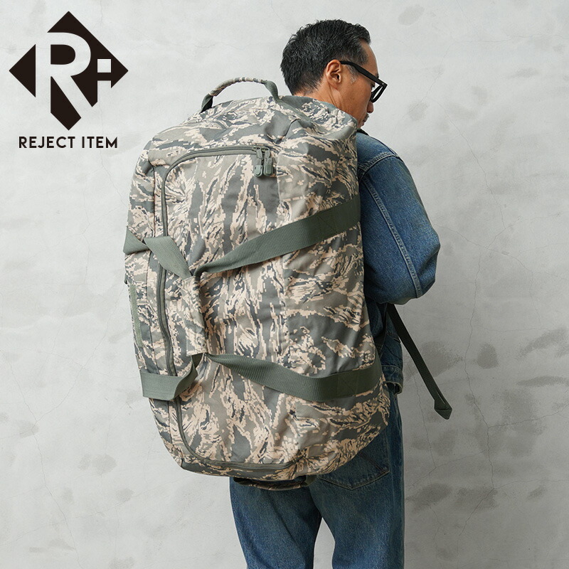 リジェクト 訳あり MADE IN USA USED DeSantis Gunhide社製 2WAY バックパック / ダッフルバッグ ABU【クーポン対象外】【I】