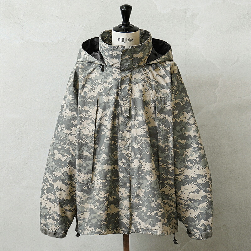 ★実物 USED 米軍 ECWCS GEN3 LEVEL6 GORE-TEX ジャケット ACU(UCP)【クーポン対象外】【I】|ミリタリー メンズ ゴアテックス パーカー 防水 レインウェア カモフラ 迷彩|ミリタリーWAIPER 店