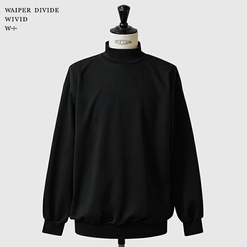 【最短即日発送】WIVID SUVIN GIZA Hi-Neck Urake Sweater【クーポン対象外】【T】