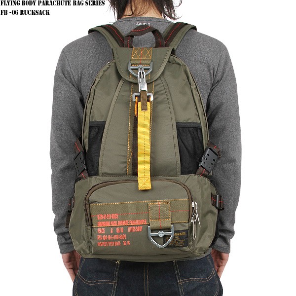 Military Select Waiper Flying Body Parachute Bag Series Fb 06 Flying Body Parachute Bag Series Fb 06 Backpack Olive Functional And Attractive High Cost Performance
