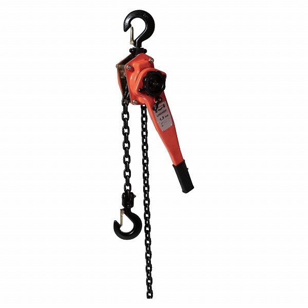 レバーホイスト 1.5ton チェーンブロック ガッチャ 荷締め機 牽引機