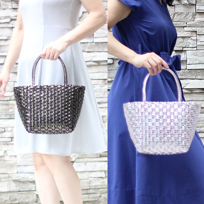 楽天市場 キューブ２ ワイヤーバッグ 手作りキット 動画付き レシピ付き ラメルヘンテープ サイズwcm Hcm D17cm ラメルヘンテープキット バッグキット Premiere Etoile