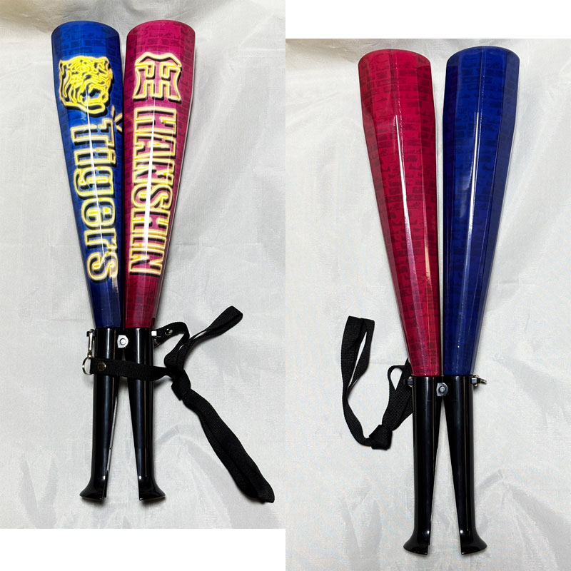 応援グッズ SM 楽天市場】阪神タイガースグッズ Vメガバット (黄×白) 2025 応援