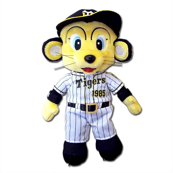 楽天市場 プロ野球 阪神タイガースグッズ トラッキーぬいぐるみ M ショップ インパクト