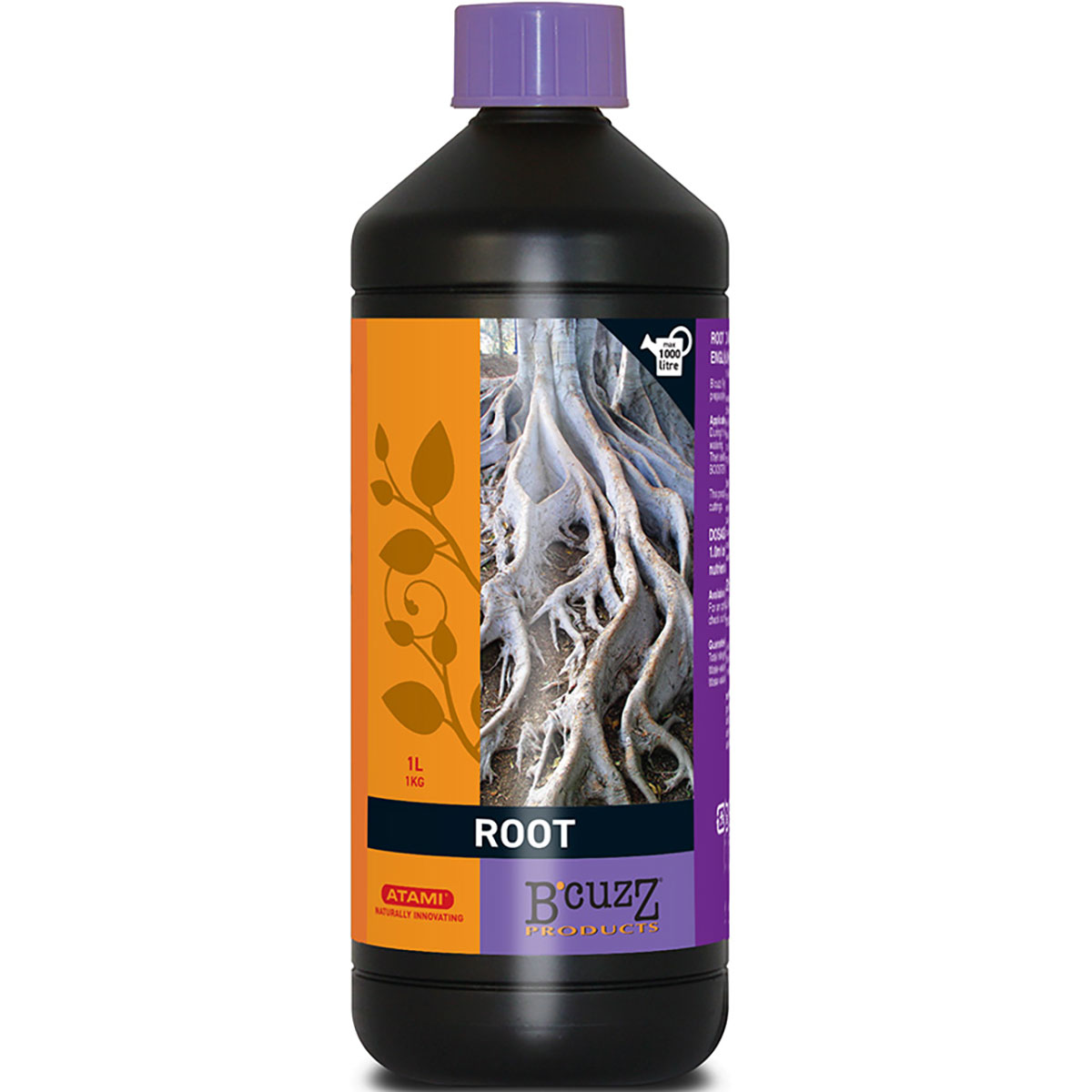 B'CUZZ ROOT STIMULATOR (ビーカズ ルート スティミュレーター) 1L ATAMI 発根促進剤 植物 発根促進 イモ 発根促進 野菜 発根促進 病害虫 抵抗力向上|ワイズライフ