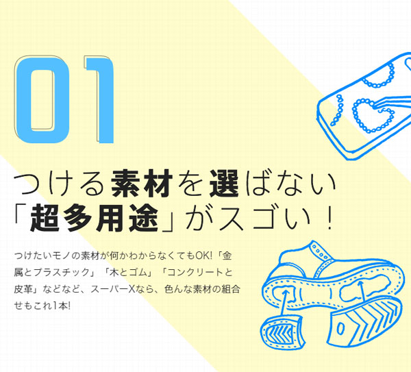 【B】接着剤セメダインDIY強力型スーパーXゴールド超多用途20mlAX-014