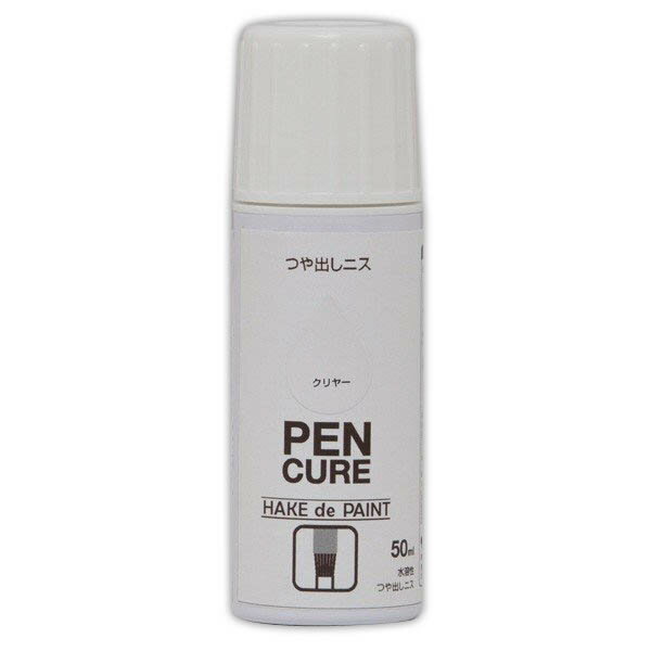 [正規販売店] 大好き ニッペホームプロダクツ ペンキュア HAKE de PAINT つやだしニス クリヤー 50ml ×50個 ケース販売 panamaxsystemltd.com panamaxsystemltd.com