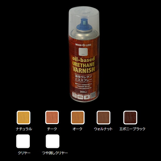 楽天市場 ニッペホームプロダクツ Wood Love 油性ウレタンニススプレー つや消しクリヤー 300ml ワイズライフ