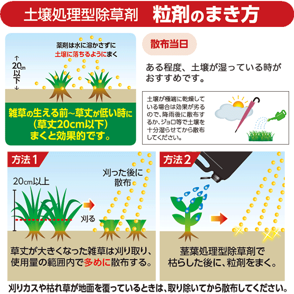 楽天市場 レインボー薬品 除草剤 ネコソギトップrx粒剤 3kg A ワイズライフ