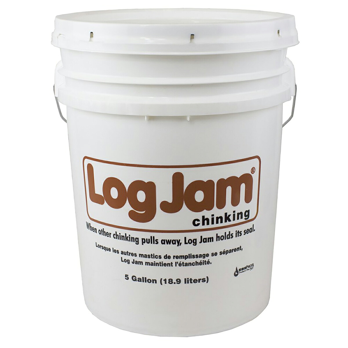 コーキング ログジャム 19L 全8色 Log Jam 5ガロン サシュコ シーリング シーラント コーキング剤 シーリング材 コーキング材 ログハウス 補修 チンキング|ワイズライフ