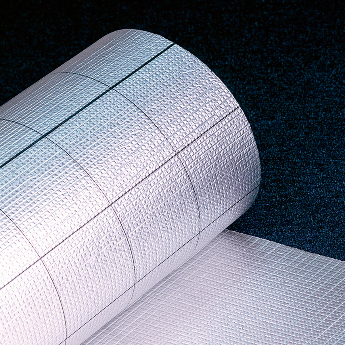 ■ユタカメイク 遮熱シート(屋根用)[法人・事業所限定][外直送元][店頭受取不可] 遮熱シート 屋根下・天井裏・壁・冷凍庫用 5.0t×1m巾×50m B