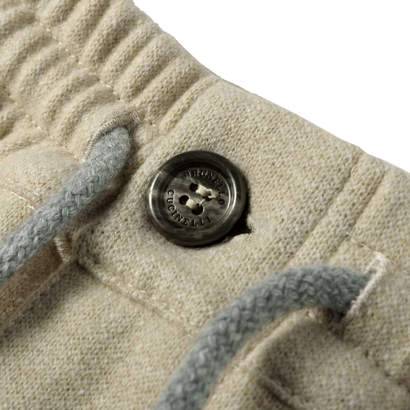 BRUNELLO CUCINELLI ブルネロクチネリカシミヤプリーツ入りスウェット