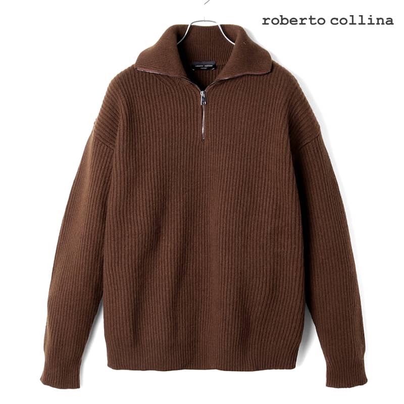 【楽天市場】roberto collina / ロベルトコリーナリブ編みウール 