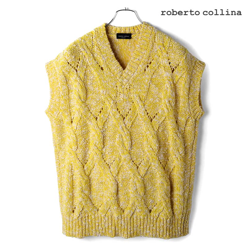 ロベルトコリーナ　ニットベスト 楽天市場】ロベルトコリーナ ベストの通販
