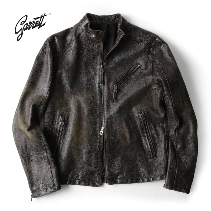 【楽天市場】GARRETT / ギャレット｜ナッパレザーシングルライダースジャケット｜（ブラック）｜ 秋冬 レザージャケット レザーブルゾン  レザーライダース 革 アウター メンズ イタリア アウトレット : WISE MAN'S STORE 楽天市場店