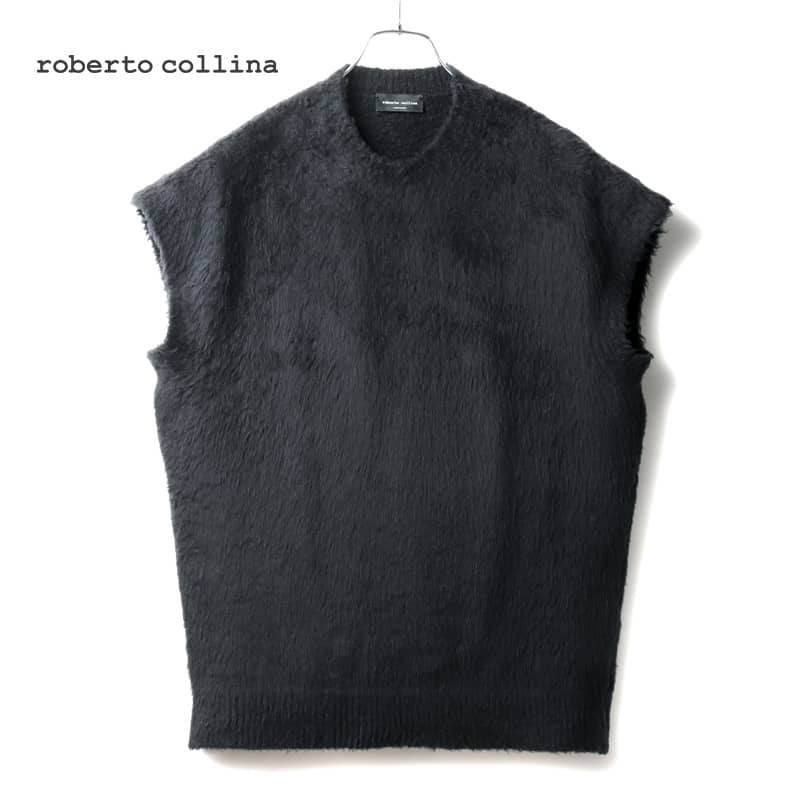 ロベルトコリーナ　ニットベスト roberto collinaロベルトコリーナ ニットベスト | ITAL STYLE WEAR