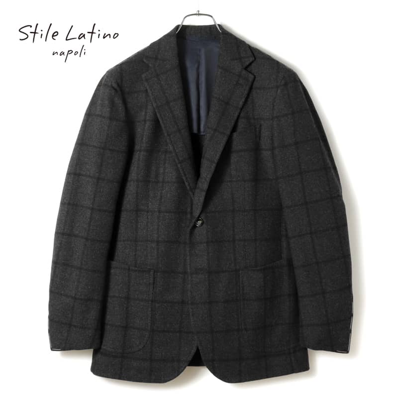 【楽天市場】【40%OFF】Stile Latino / スティレラティーノ｜ウールカシミヤホップサック6Bダブルジャケット(LEO)｜（ダークネイビー）｜  秋冬 レオ アットリーニ ダブルブレスト テーラードジャケット ブレザー メンズ イタリア アウトレット : WISE ...