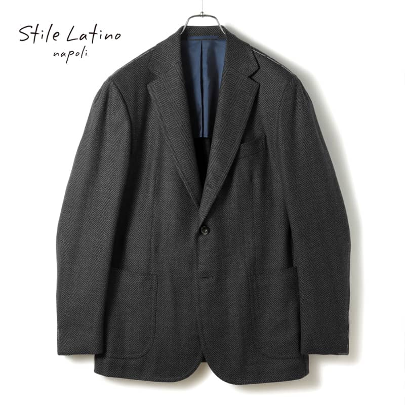 【楽天市場】【40%OFF】Stile Latino / スティレラティーノ｜ウールカシミヤホップサック6Bダブルジャケット(LEO)｜（ダークネイビー）｜  秋冬 レオ アットリーニ ダブルブレスト テーラードジャケット ブレザー メンズ イタリア アウトレット : WISE ...