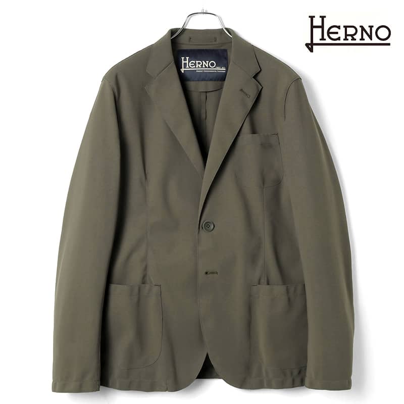 Herno Globe リサイクルナイロンコートオリーブグリーン46新品タグ付き HERNO ヘルノ ダウンコート GLOBE ECOAGE ECOWOOL AND