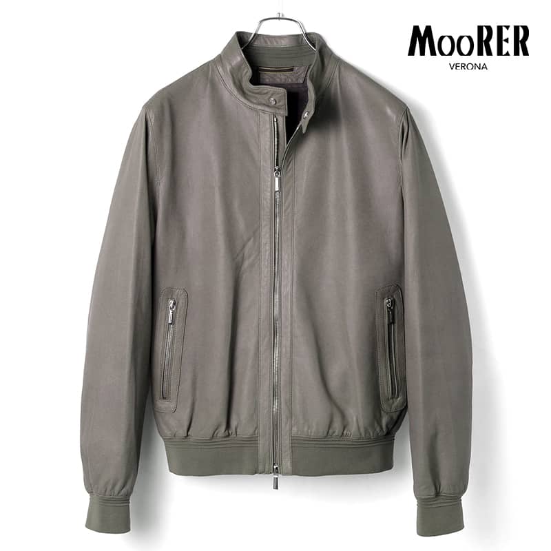 楽天市場】【60%OFF】MOORER / ムーレーラムスエードレザーシャツ 