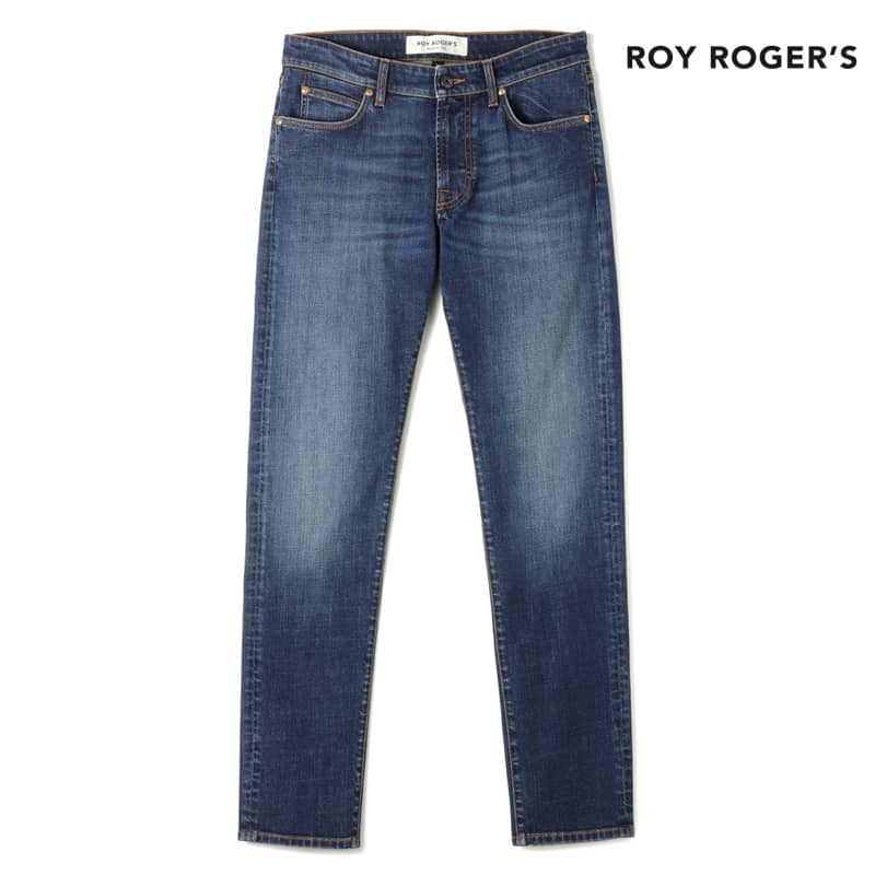 【楽天市場】ROY ROGER'S / ロイロジャース｜スキニーテーパードストレッチデニムパンツ(Michelangelo MAN Recycled  Denim Stretch Melrose)｜（ウォッシュドインディゴ）｜ ROY ROGERS デニムパンツ ジーンズ ジーパン Gパン 5ポケット  メンズ ...