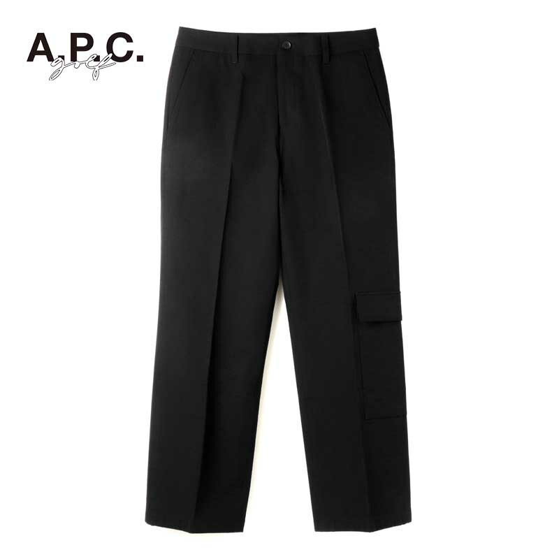 A.P.C. GOLF ブラック スタンダードパンツ acg2510191-1.jpg