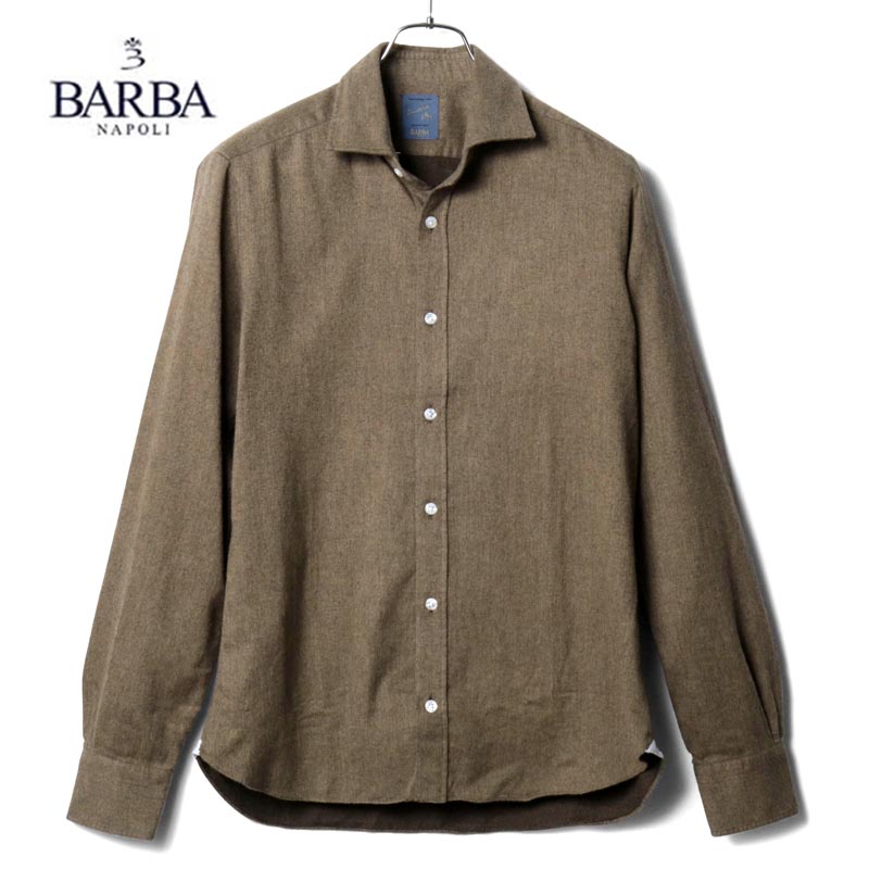 BARBA★新品4万円バルバDANDYLIFE チェック柄ネルシャツ41cm BARBA☆新品4万円バルバDANDYLIFE チェック柄ネルシャツ41cm バルバ