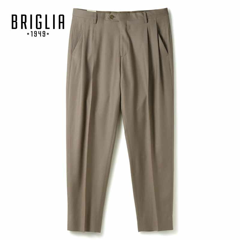 新品 ブリリア1949 ストレッチテーパードパンツ Sサイズ（77cm）ベージュ 楽天市場】BRIGLIA 1949 / ブリリア 1949｜コットンテンセル
