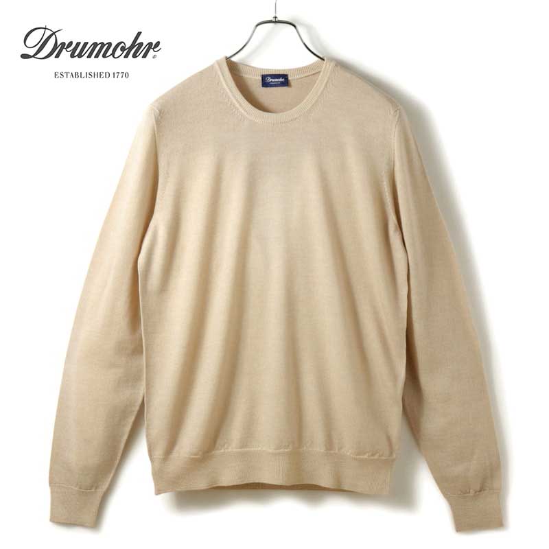 楽天市場】Drumohr / ドルモア｜ガーメントダイウールハイゲージモック