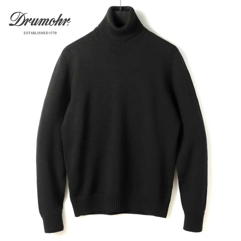 DRUMOHR LUXURY カシミヤ タートルネック ドルモア カシミア Drumohr
