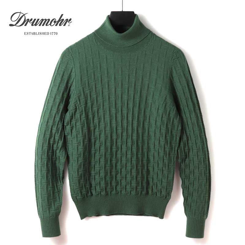 楽天市場】Drumohr / ドルモア｜ガーメントダイウールハイゲージモック