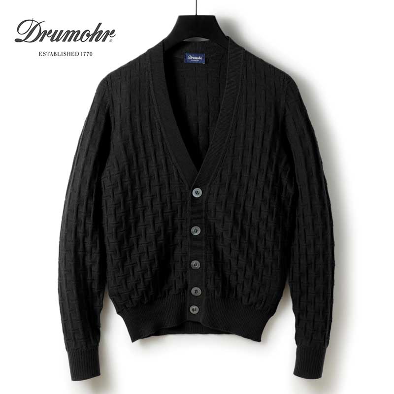 楽天市場】Drumohr / ドルモア｜コットンバスケット編みローゲージ