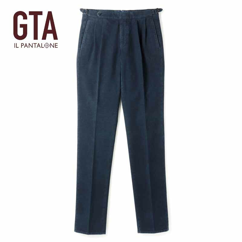 GTA デニム　ネイビー スラックス　48 美品 gta2470702-1.jpg